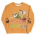 Felpa unisex Uomo/Donna SPRITZ DI GIOIA - Gufetto Brand 