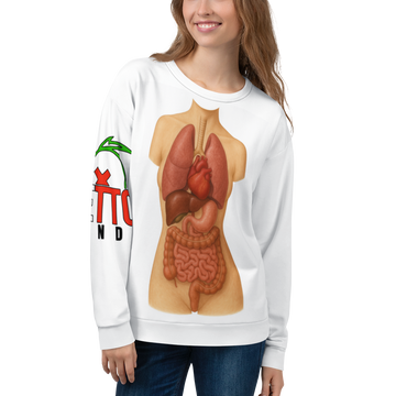Felpa unisex Corpo Donna CORPO UMANO