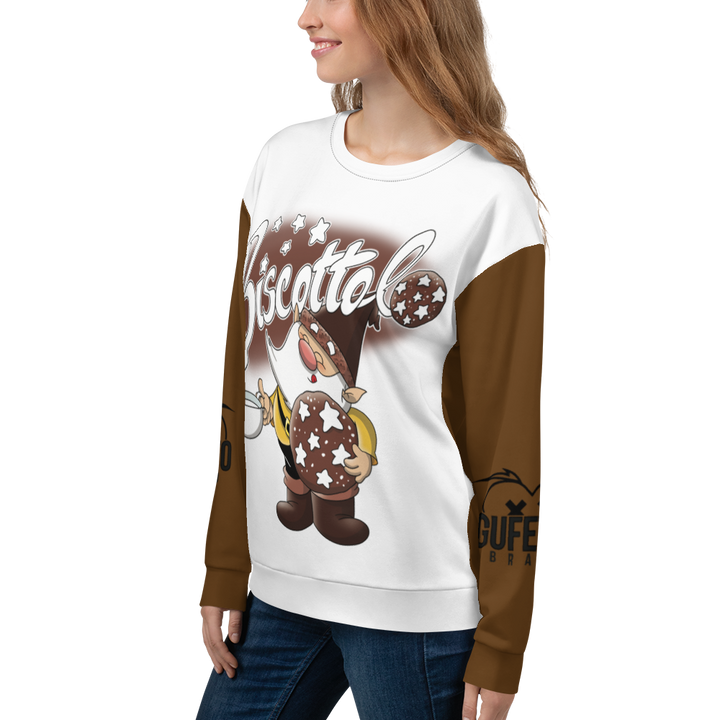 Felpa unisex Uomo/Donna BISCOTTOLO - Gufetto Brand 