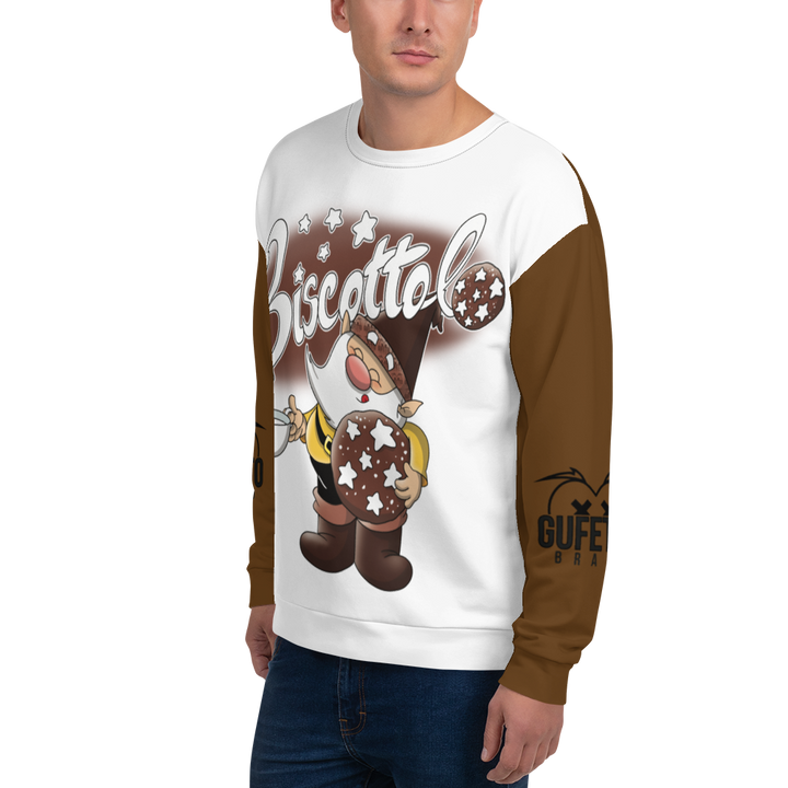 Felpa unisex Uomo/Donna BISCOTTOLO - Gufetto Brand 