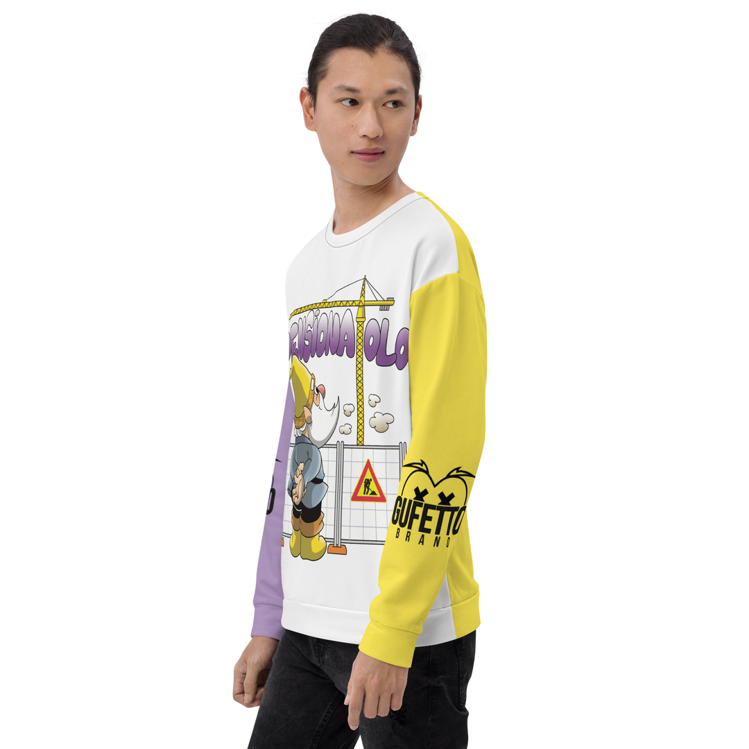 Felpa unisex Uomo/Donna PENSIONATOLO - Gufetto Brand 
