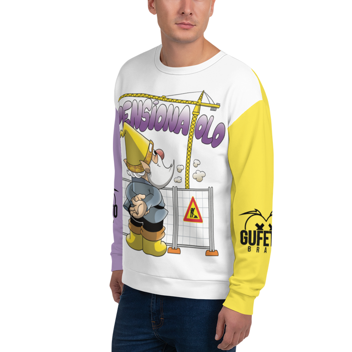 Felpa unisex Uomo/Donna PENSIONATOLO - Gufetto Brand 