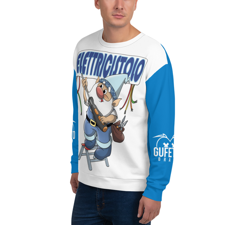 Felpa unisex Uomo/Donna ELETTRICISTOLO - Gufetto Brand 
