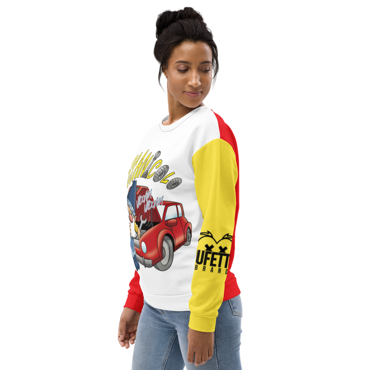 Felpa unisex Uomo/Donna MECCANICOLO - Gufetto Brand 