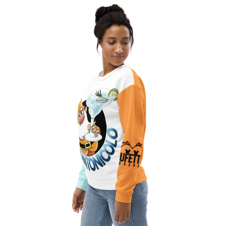 Felpa unisex Uomo/Donna GINTONICOLO - Gufetto Brand 