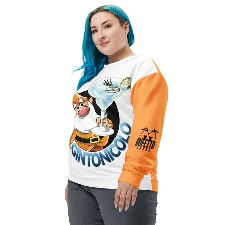Felpa unisex Uomo/Donna GINTONICOLO - Gufetto Brand 