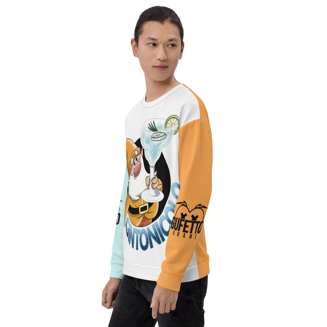 Felpa unisex Uomo/Donna GINTONICOLO - Gufetto Brand 
