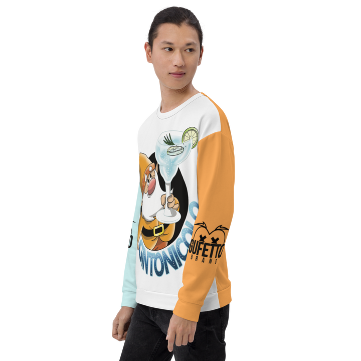 Felpa unisex Uomo/Donna GINTONICOLO - Gufetto Brand 