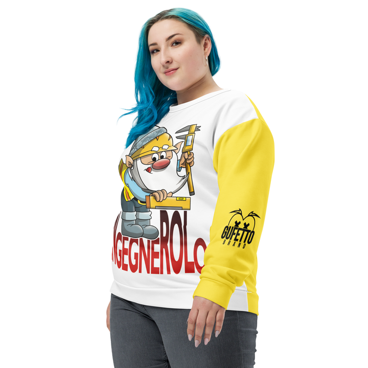 Felpa unisex Uomo/Donna INGEGNEROLO - Gufetto Brand 