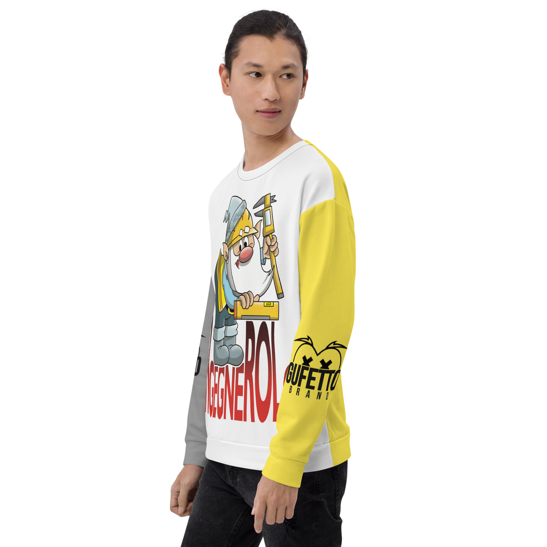 Felpa unisex Uomo/Donna INGEGNEROLO - Gufetto Brand 