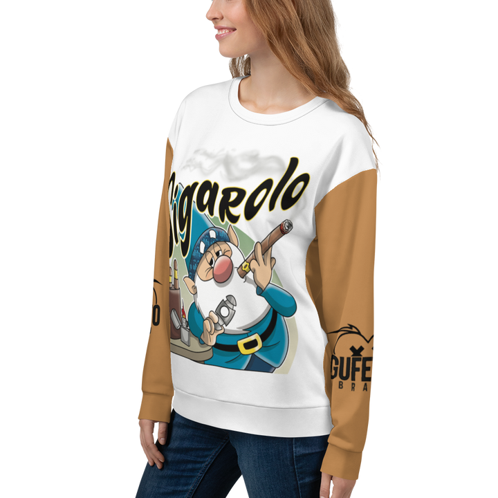 Felpa unisex Uomo/Donna SIGAROLO - Gufetto Brand 