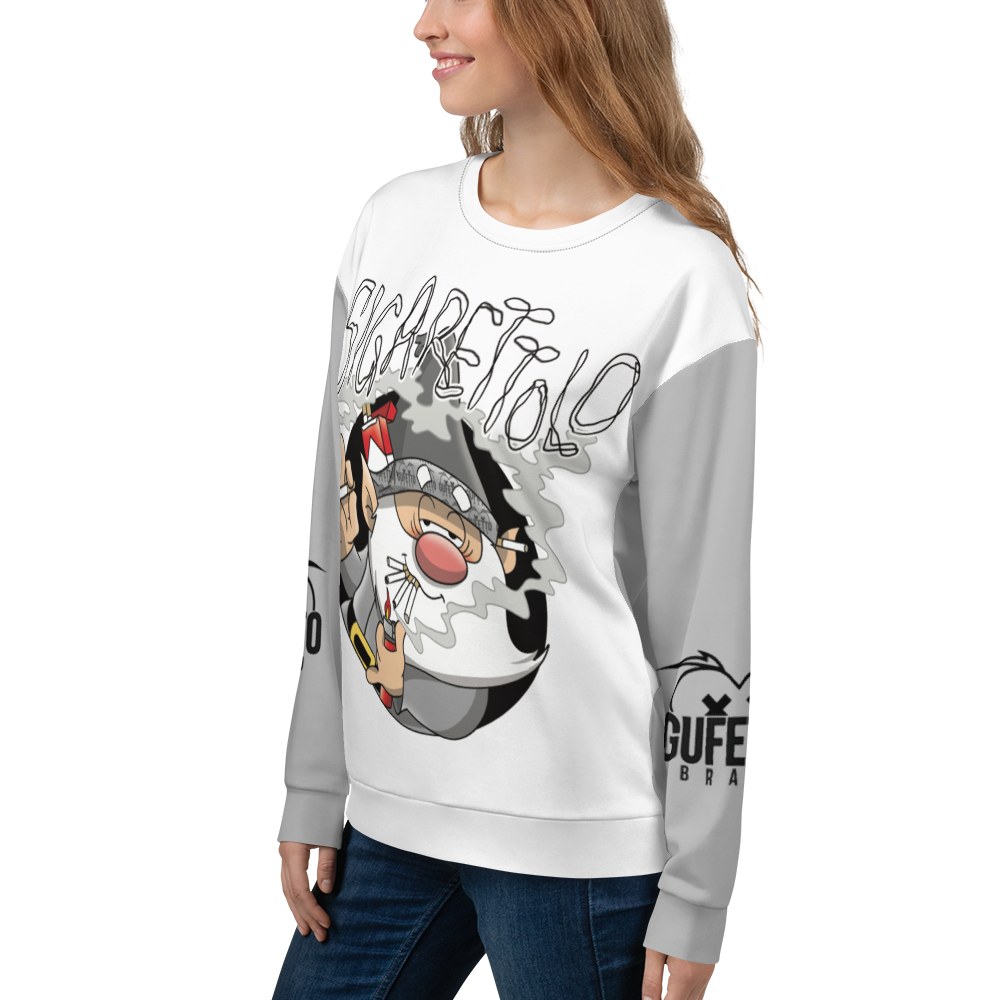 Felpa unisex Uomo/Donna SIGARETTOLO - Gufetto Brand 