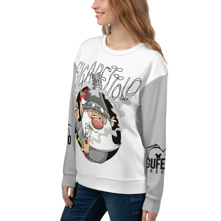 Felpa unisex Uomo/Donna SIGARETTOLO - Gufetto Brand 