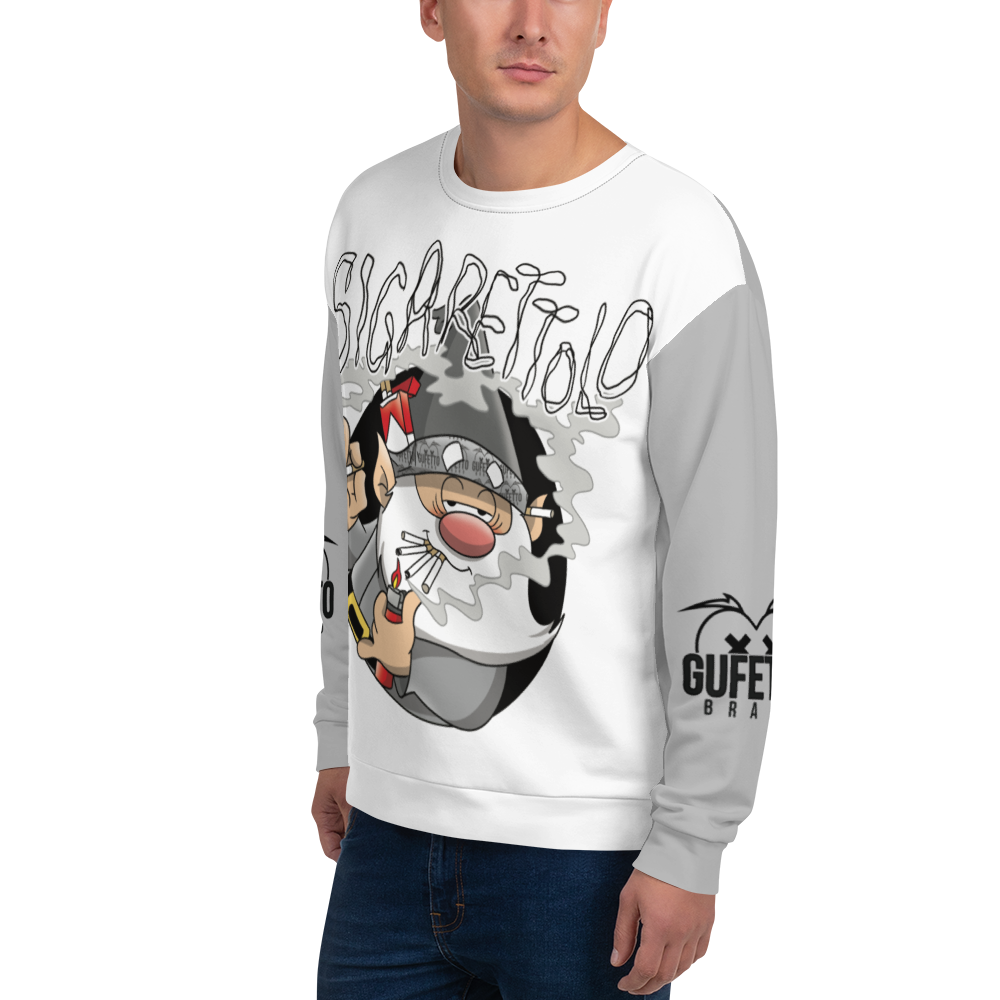 Felpa unisex Uomo/Donna SIGARETTOLO - Gufetto Brand 
