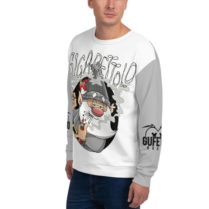 Felpa unisex Uomo/Donna SIGARETTOLO - Gufetto Brand 