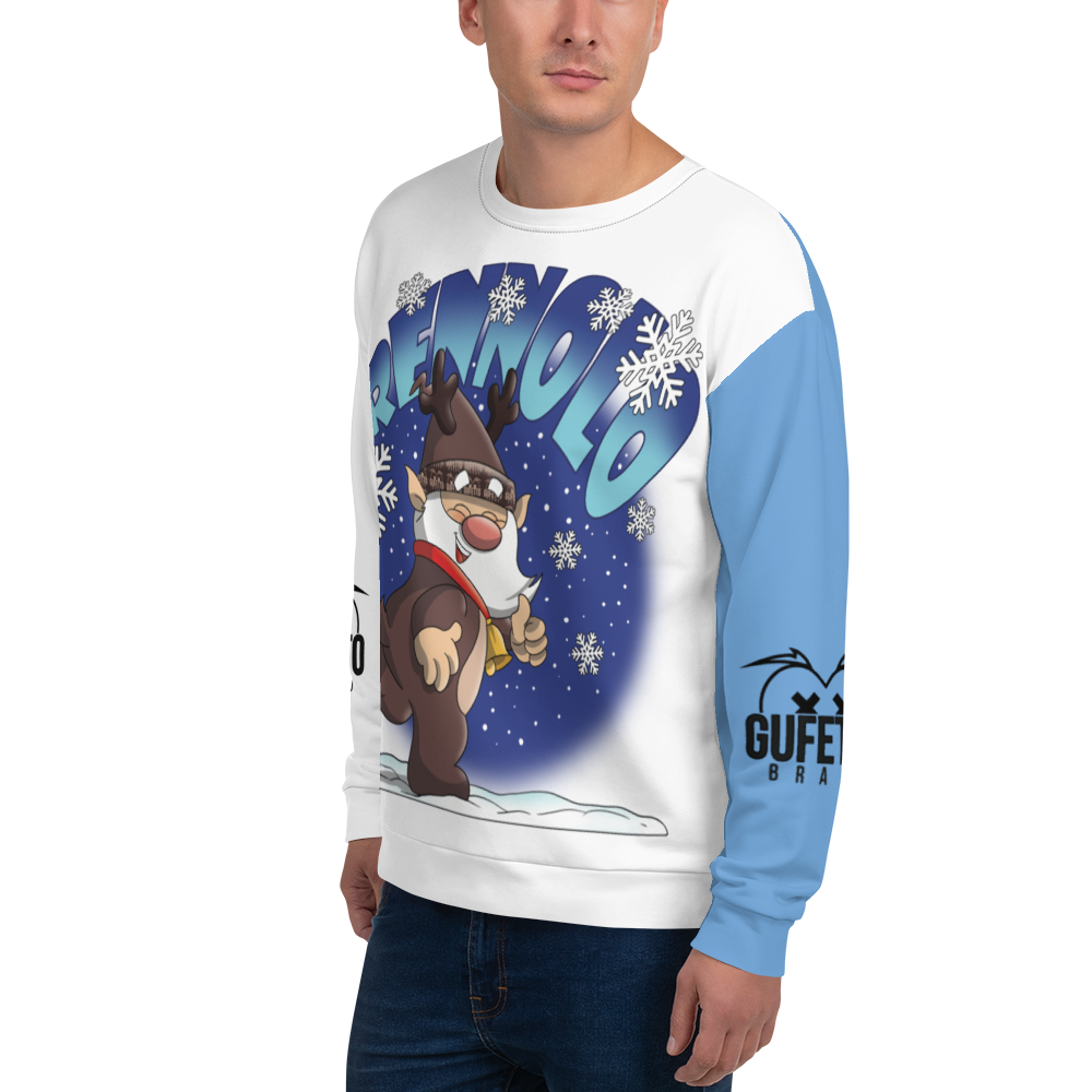 Felpa unisex Uomo/Donna RENNOLO - Gufetto Brand 