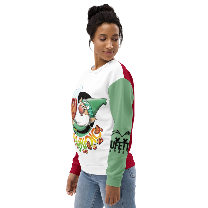 Felpa unisex Uomo/Donna SANGRIOLO - Gufetto Brand 