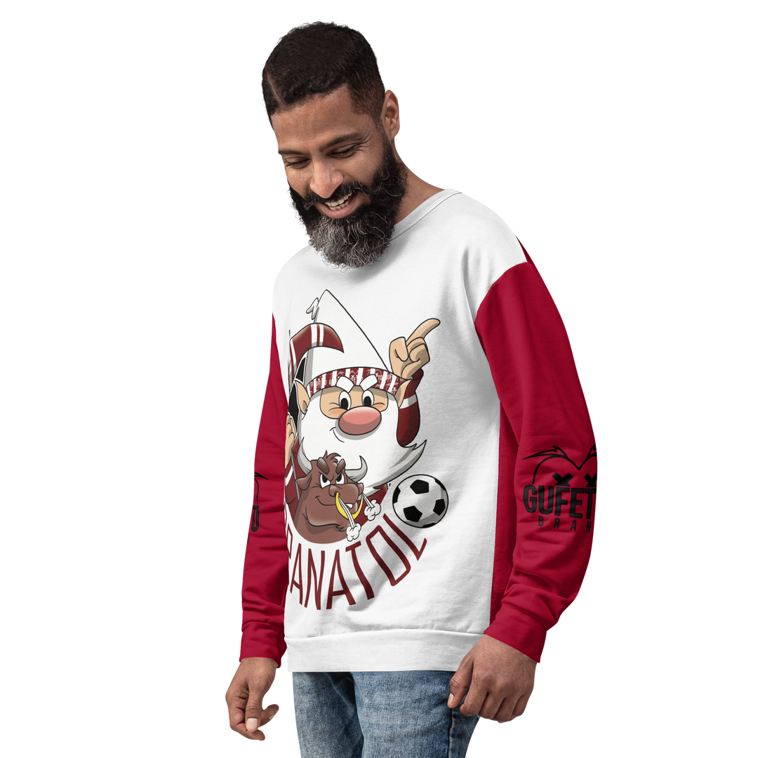 Felpa unisex Uomo/Donna GRANATOLO - Gufetto Brand 