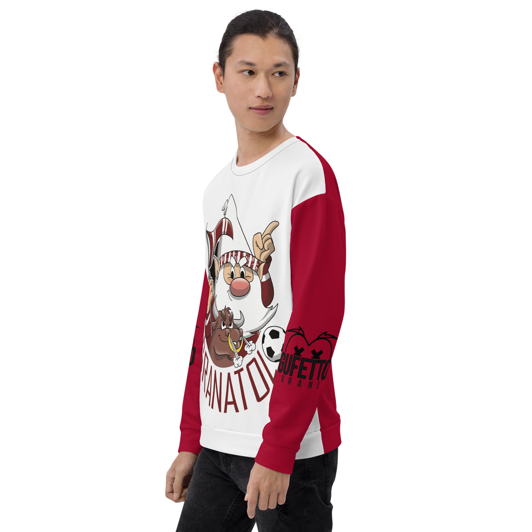 Felpa unisex Uomo/Donna GRANATOLO - Gufetto Brand 