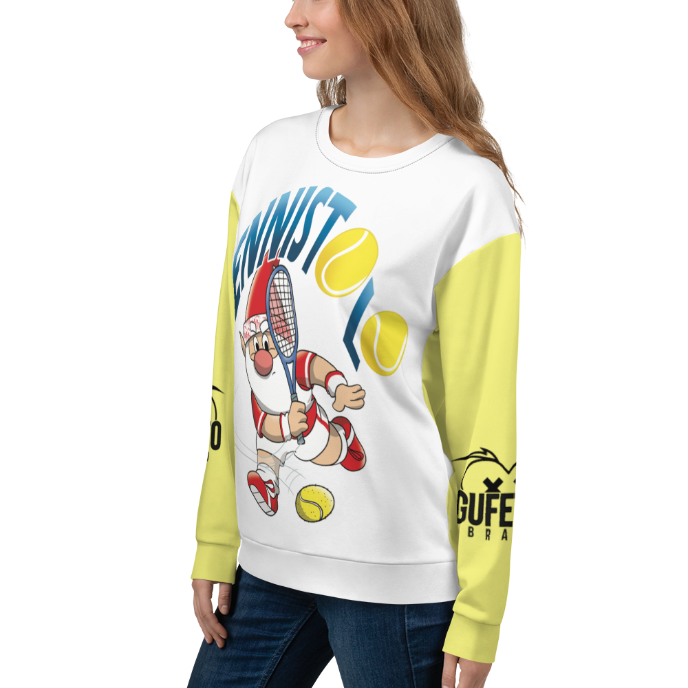 Felpa unisex Uomo/Donna TENNISTOLO - Gufetto Brand 