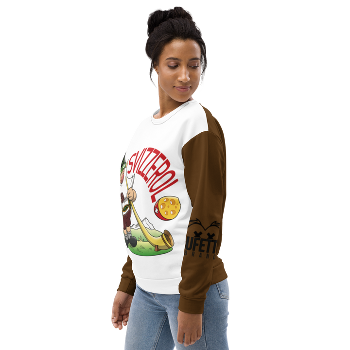 Felpa unisex Uomo/Donna SVIZZEROLO - Gufetto Brand 