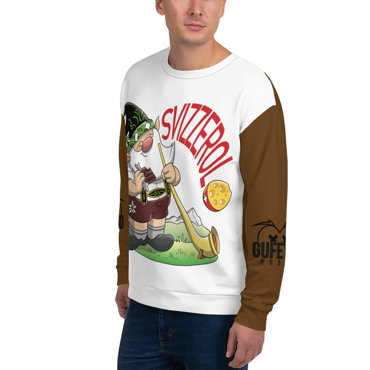 Felpa unisex Uomo/Donna SVIZZEROLO - Gufetto Brand 