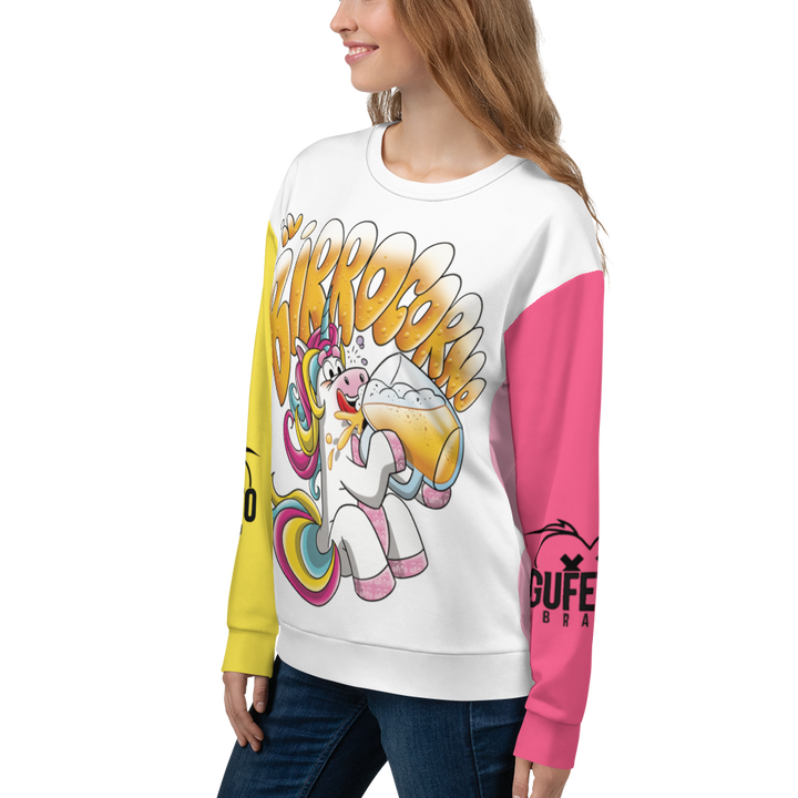 Felpa unisex Uomo/Donna IL BIRROCORNO - Gufetto Brand 