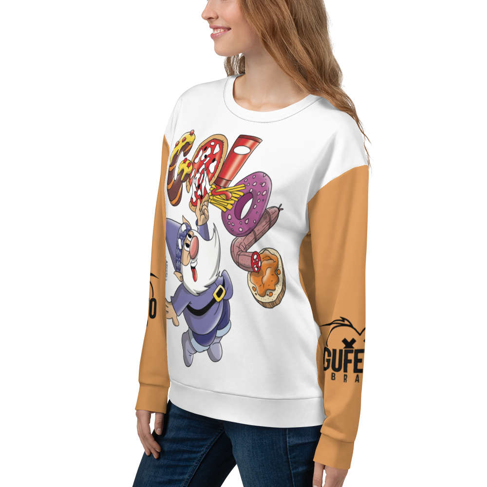 Felpa unisex Uomo/Donna GOLOLO - Gufetto Brand 