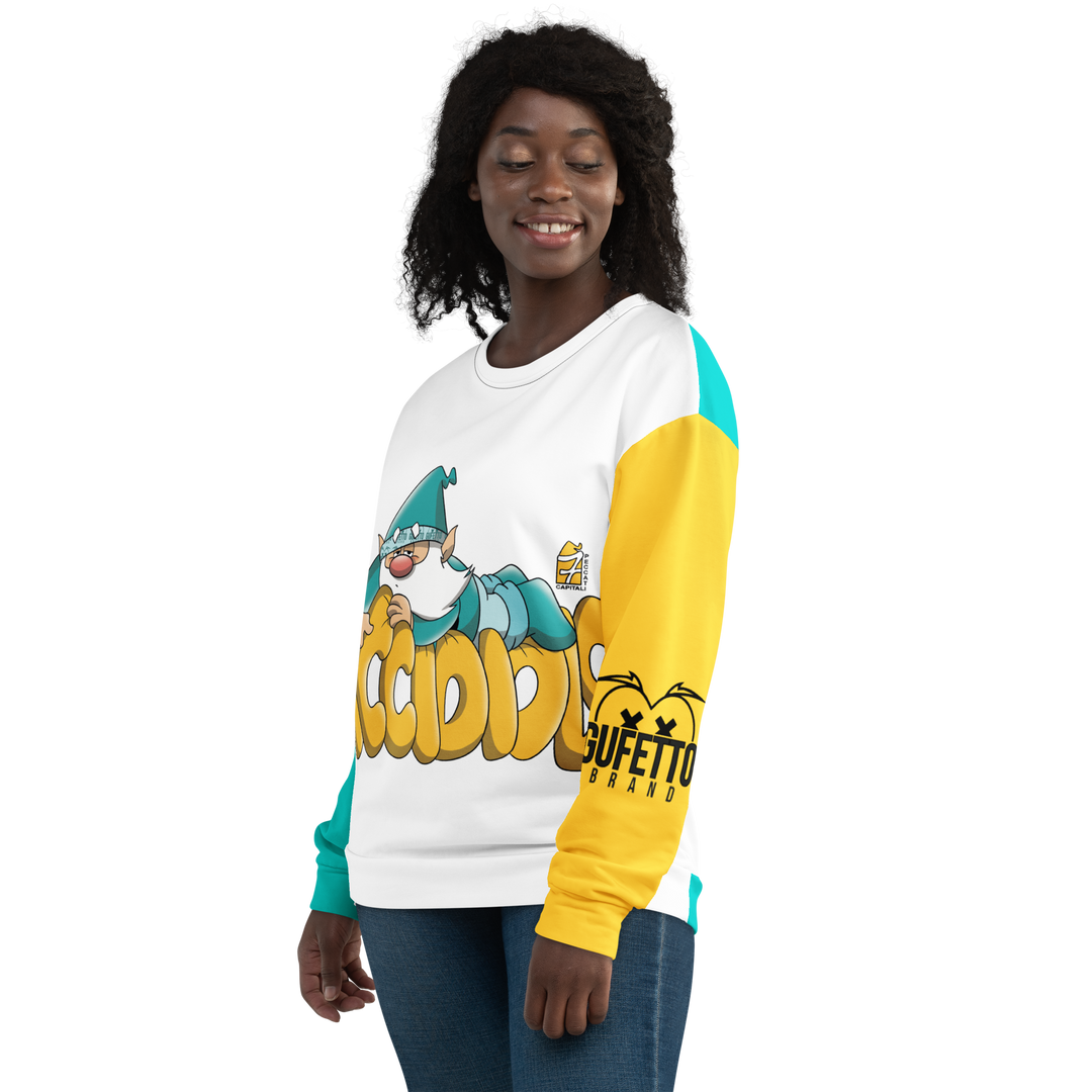 Felpa unisex Uomo/Donna Accidiolo - Gufetto Brand 