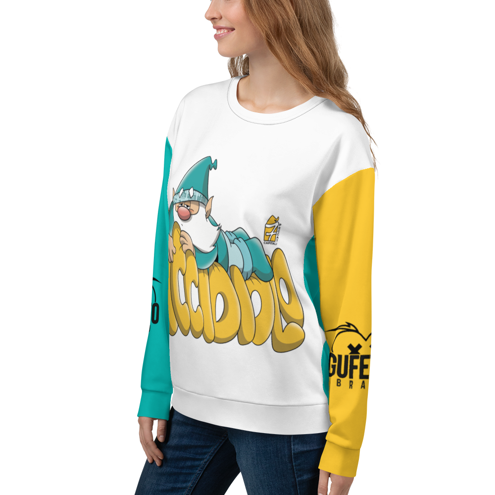 Felpa unisex Uomo/Donna Accidiolo - Gufetto Brand 