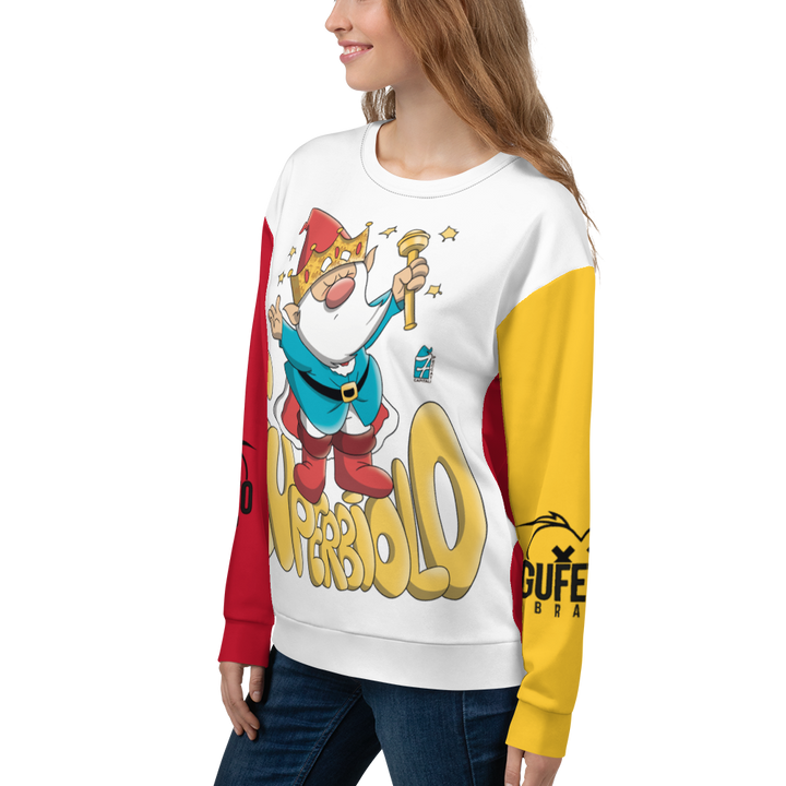 Felpa unisex Uomo/Donna SUPERBIOLO - Gufetto Brand 