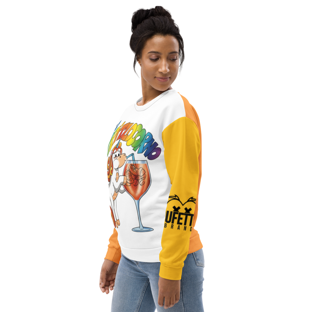 Felpa unisex Uomo/Donna LO SPRITZOCORNO - Gufetto Brand 