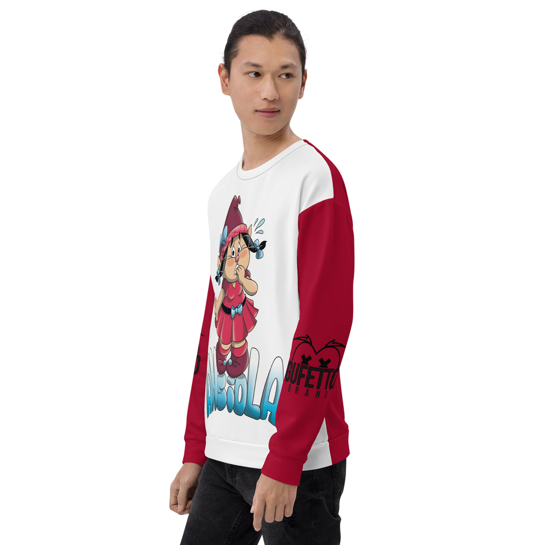 Felpa unisex Uomo/Donna ANSIOLA - Gufetto Brand 