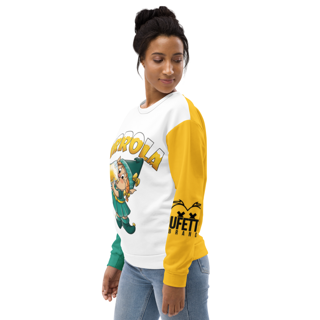 Felpa unisex Uomo/Donna BIRROLA - Gufetto Brand 