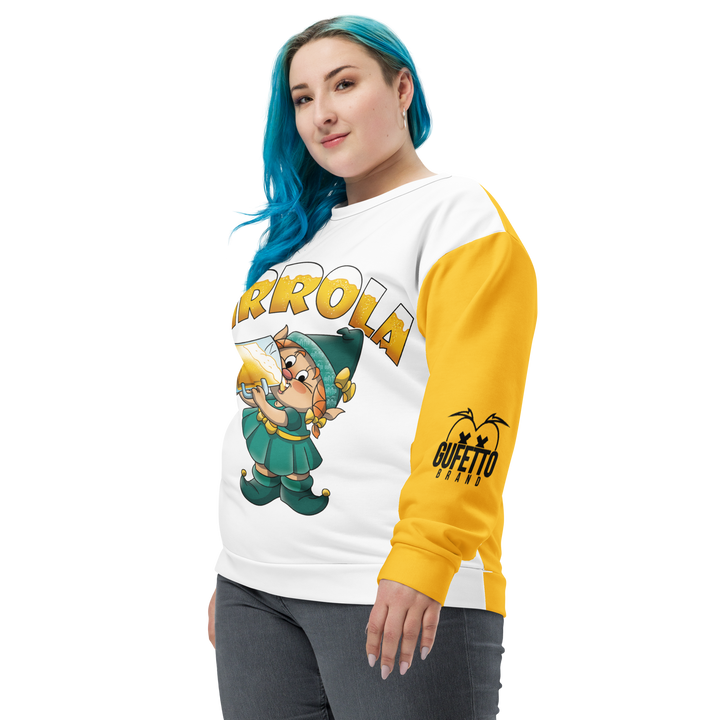 Felpa unisex Uomo/Donna BIRROLA - Gufetto Brand 