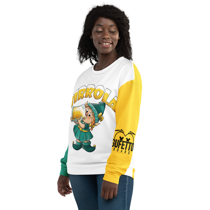 Felpa unisex Uomo/Donna BIRROLA - Gufetto Brand 