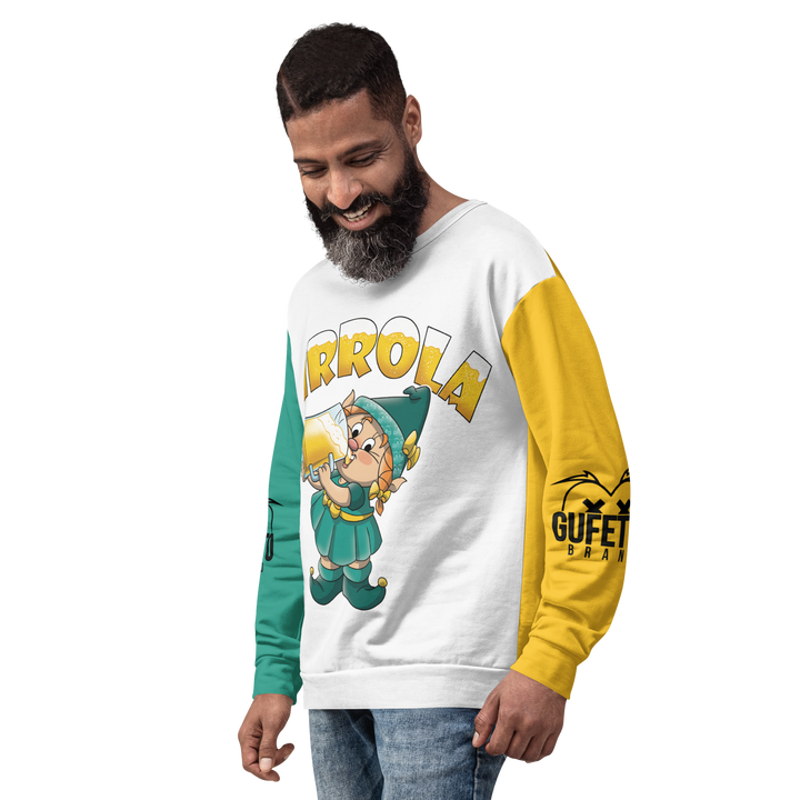 Felpa unisex Uomo/Donna BIRROLA - Gufetto Brand 