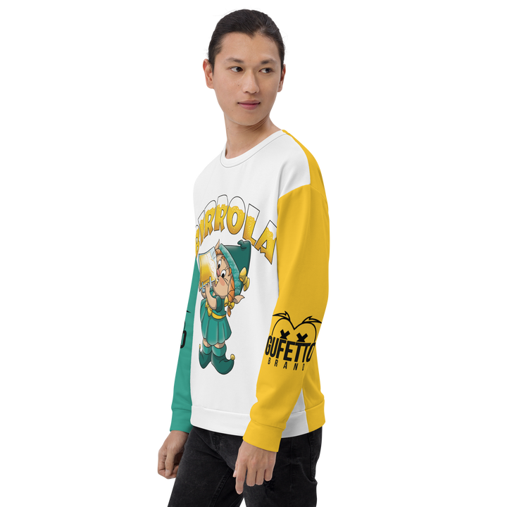 Felpa unisex Uomo/Donna BIRROLA - Gufetto Brand 