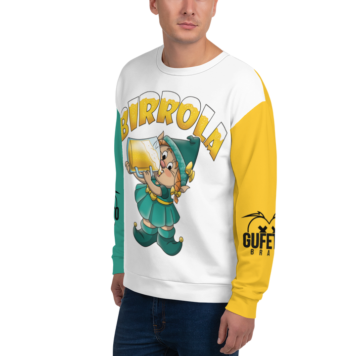 Felpa unisex Uomo/Donna BIRROLA - Gufetto Brand 