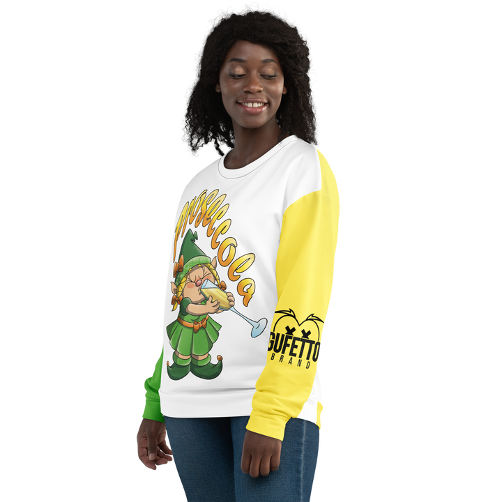 Felpa unisex Uomo/Donna PROSECCOLA - Gufetto Brand 