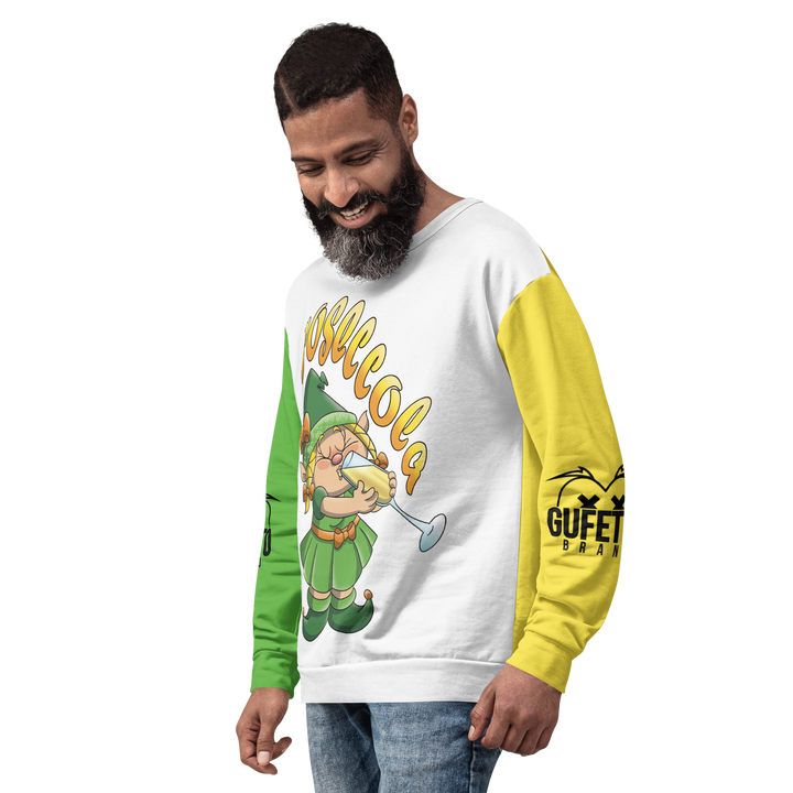 Felpa unisex Uomo/Donna PROSECCOLA - Gufetto Brand 