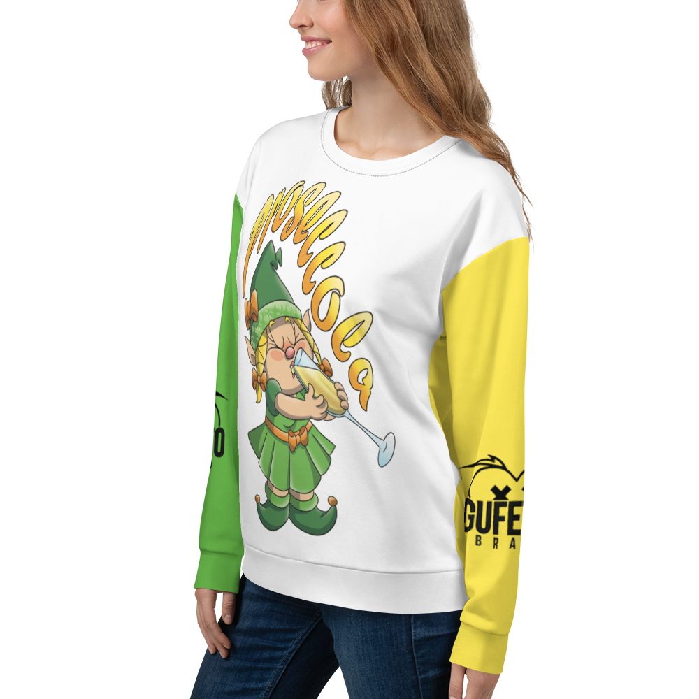 Felpa unisex Uomo/Donna PROSECCOLA - Gufetto Brand 