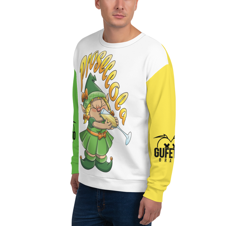 Felpa unisex Uomo/Donna PROSECCOLA - Gufetto Brand 
