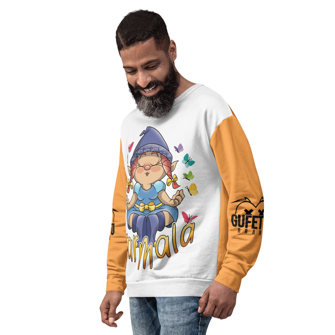Felpa unisex Uomo/Donna KARMALA - Gufetto Brand 