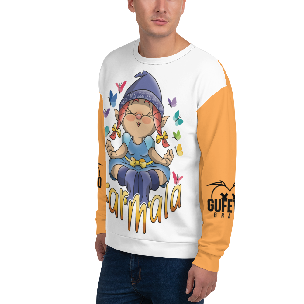 Felpa unisex Uomo/Donna KARMALA - Gufetto Brand 