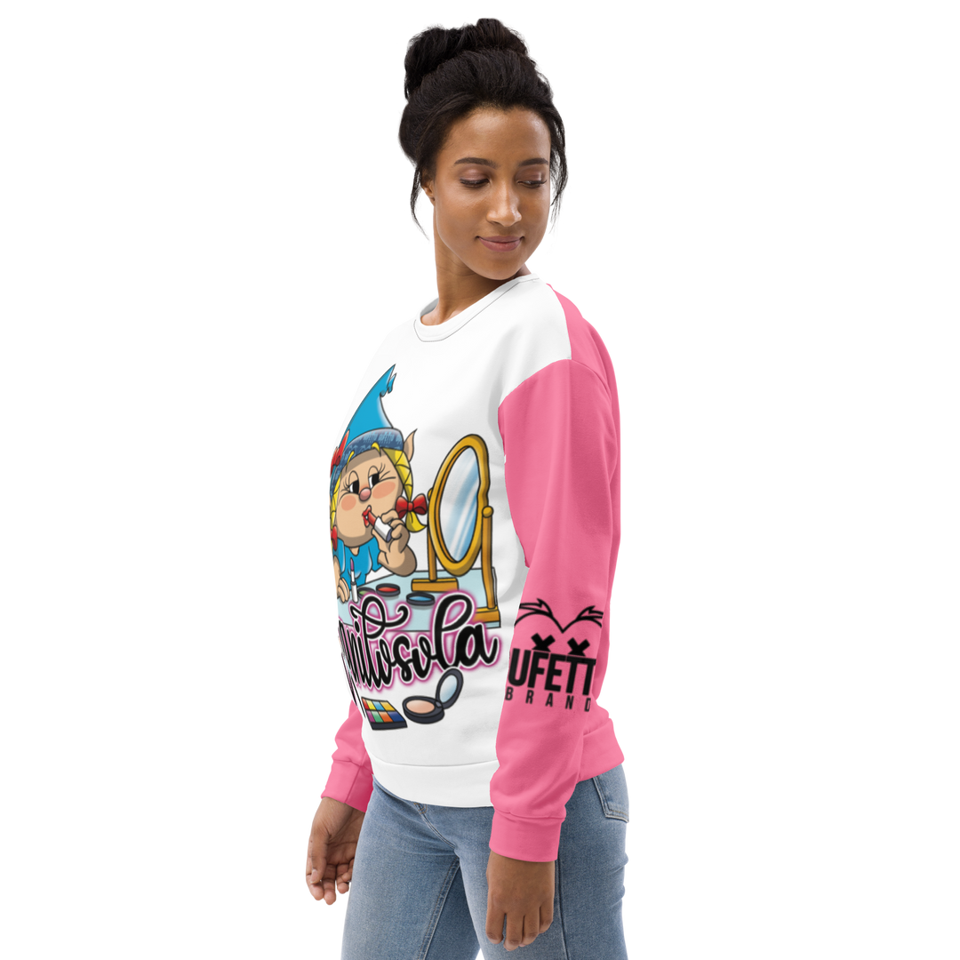 Felpa unisex Uomo/Donna VANITOSOLA - Gufetto Brand 