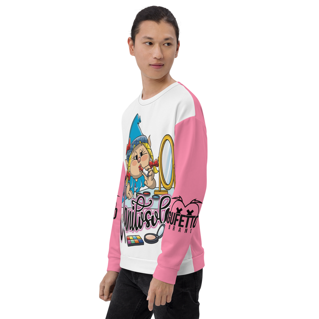 Felpa unisex Uomo/Donna VANITOSOLA - Gufetto Brand 