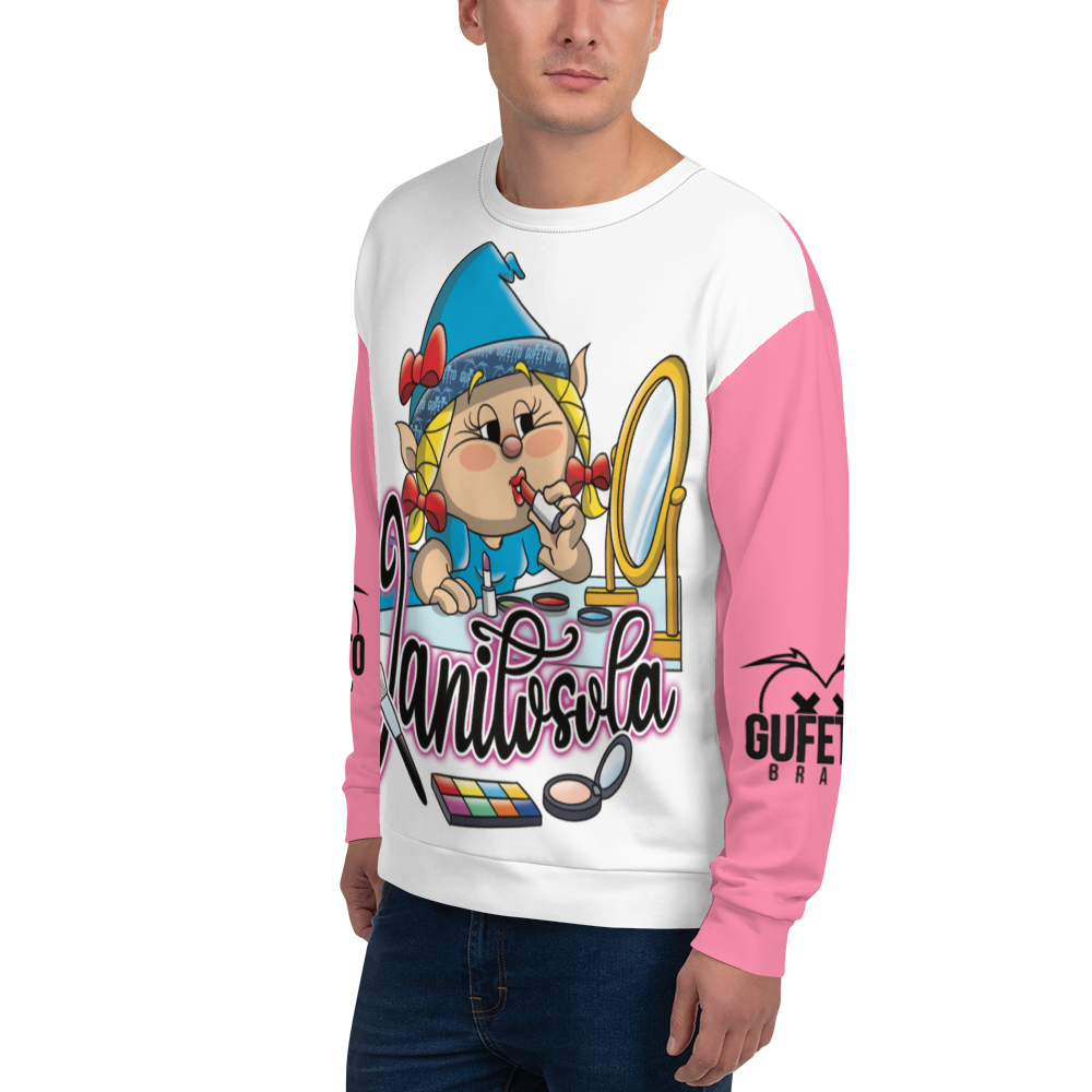 Felpa unisex Uomo/Donna VANITOSOLA - Gufetto Brand 