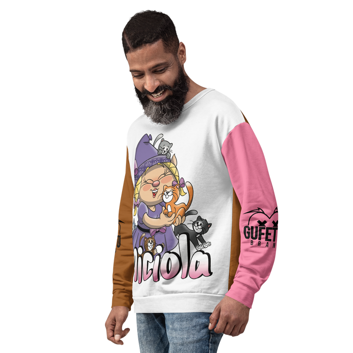 Felpa unisex Uomo/Donna MICIOLA - Gufetto Brand 