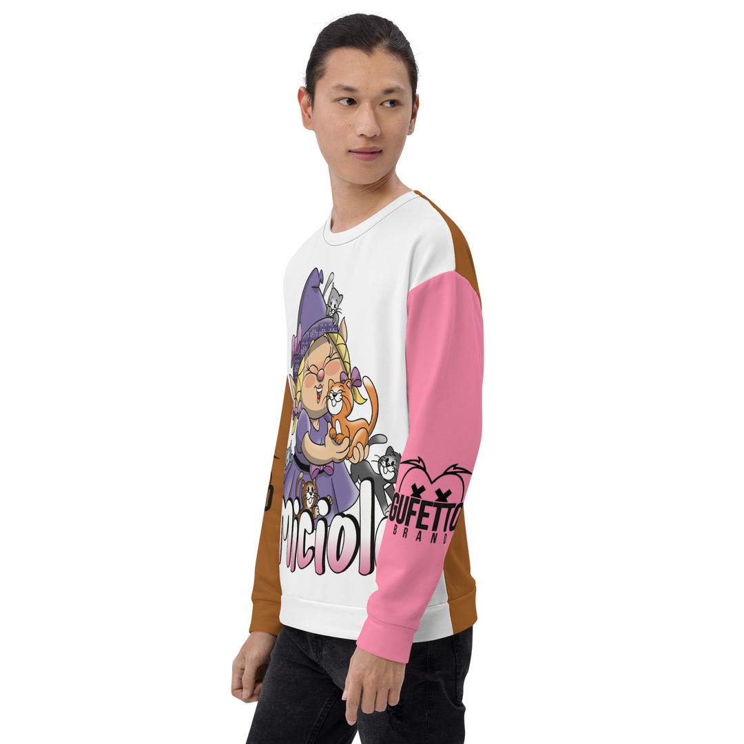 Felpa unisex Uomo/Donna MICIOLA - Gufetto Brand 